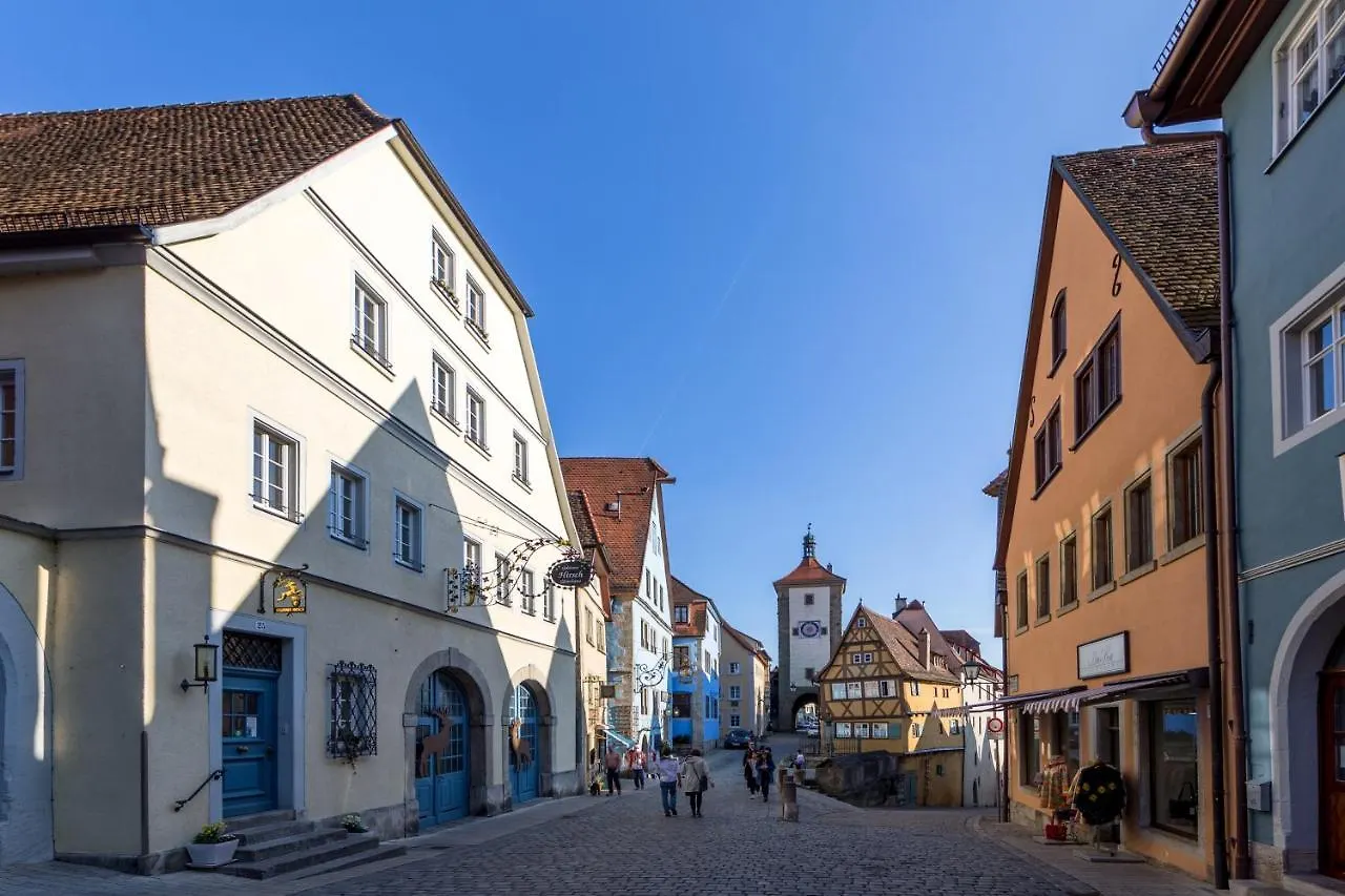 Gaestehaus Ploenlein - Hotel Goldener Hirsch Rothenburg Rothenburg ob der Tauber
